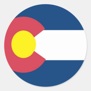 Adesivo Bandeira do Estado do Colorado
