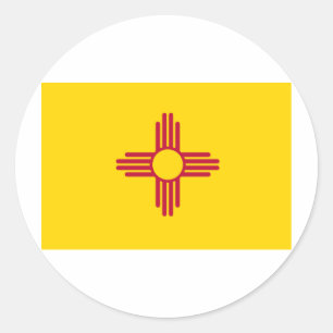 Adesivo Bandeira do Estado do Novo México
