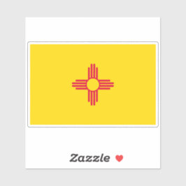 Adesivo Bandeira do Estado do Novo México