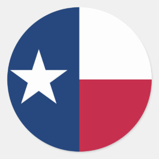 Adesivo Bandeira do Estado do Texas