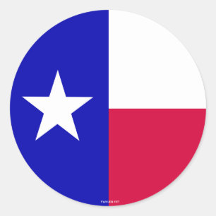 Adesivo Bandeira do Estado do Texas