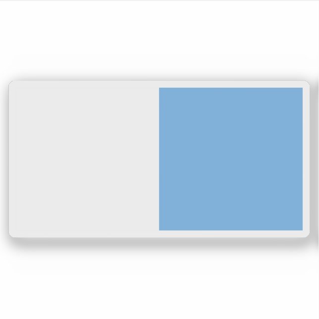 Adesivo Bandeira do Estado dos Rios, Nigéria (Frente)