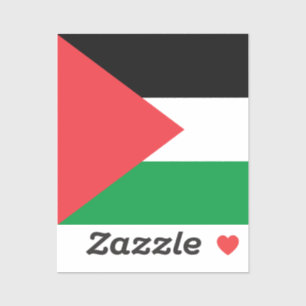 Adesivo bandeira do Estado Palestino