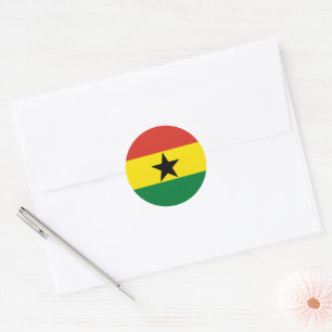 Adesivo Bandeira do Gana