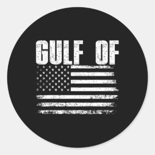Adesivo Bandeira Do Golfo Dos Estados Unidos Da América