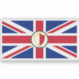 Adesivo Bandeira do governador de Malta (c.1898-1943)