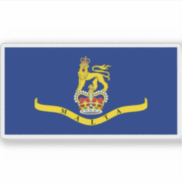 Adesivo Bandeira do governador-Geral de Malta (1964-1974)