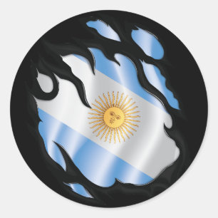 Adesivo Bandeira do Governo argentino