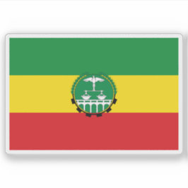 Adesivo Bandeira do Governo de Transição da Etiópia