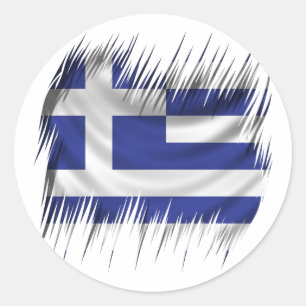Adesivo Bandeira do grego dos Shredders
