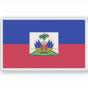 Adesivo Bandeira do Haiti