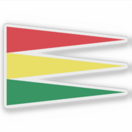 Adesivo Bandeira do Império Etíope (1881-1889), Etiópia