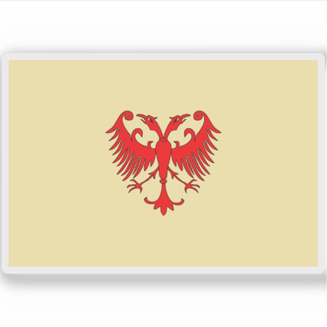 Adesivo Bandeira do Império Sérvio (Frente)