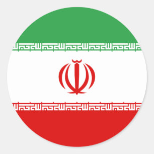 Adesivo Bandeira do Irã (iraniano)