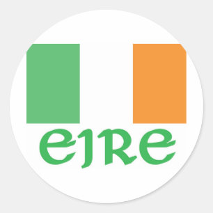 Adesivo Bandeira do irlandês de EIRE