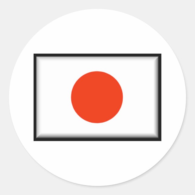 Adesivo Bandeira do Japão (Frente)