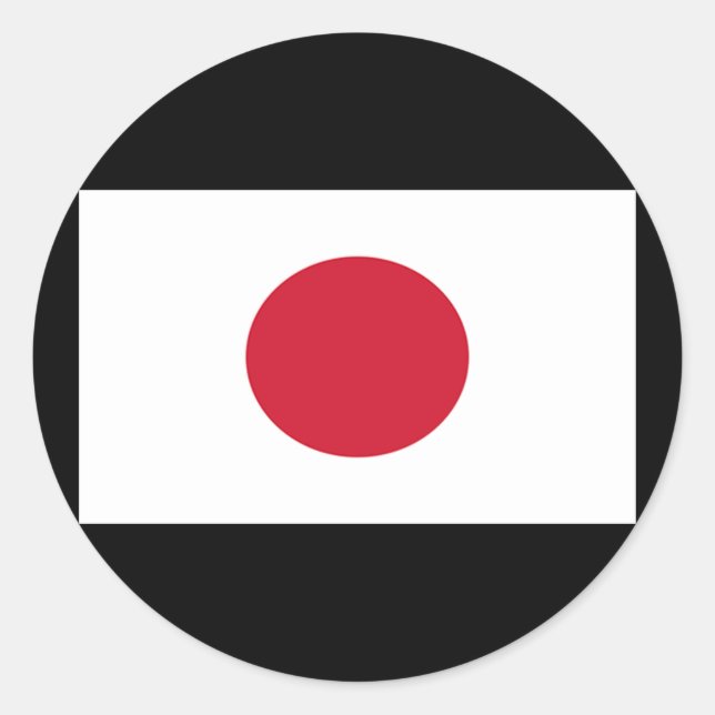 Adesivo Bandeira do Japão (Frente)