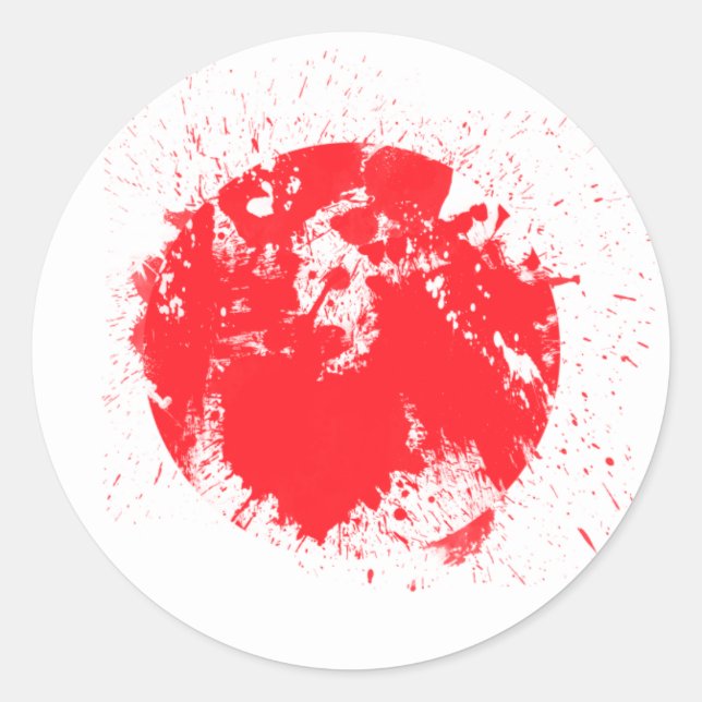 Adesivo Bandeira do Japão (Frente)