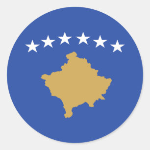 Adesivo Bandeira do kosovo