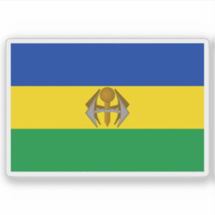 Adesivo Bandeira do KwaNdebele, República da África do Sul