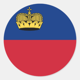 Adesivo Bandeira do Liechtenstein