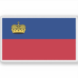 Adesivo Bandeira do Liechtenstein