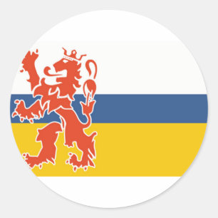 Adesivo Bandeira do Limburgo neerlandês