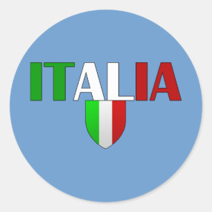 Adesivo Bandeira do logotipo de Italia do protetor de