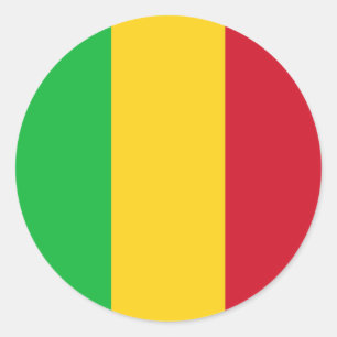 Adesivo Bandeira do Mali