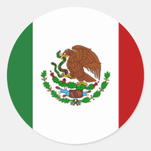 Adesivo Bandeira do México