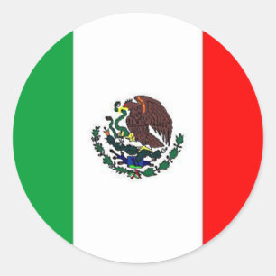 ADESIVO BANDEIRA DO MÉXICO - BANDEIRA MEXICANA NACIONAL