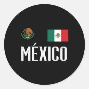 Adesivo Bandeira do México Fã de Futebol Mexicano Homem Mu
