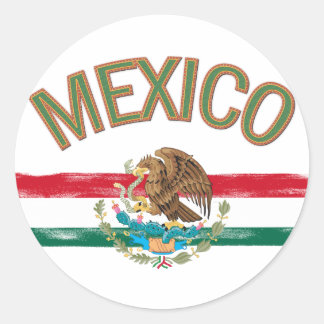 Adesivo Bandeira do México Mexicano
