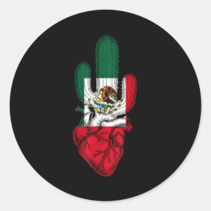 Adesivo bandeira do méxico orgulho mexicano raízes mexican
