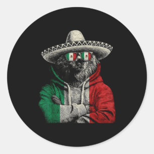 Adesivo Bandeira do México Orgulho Mexicano Raízes Mexican