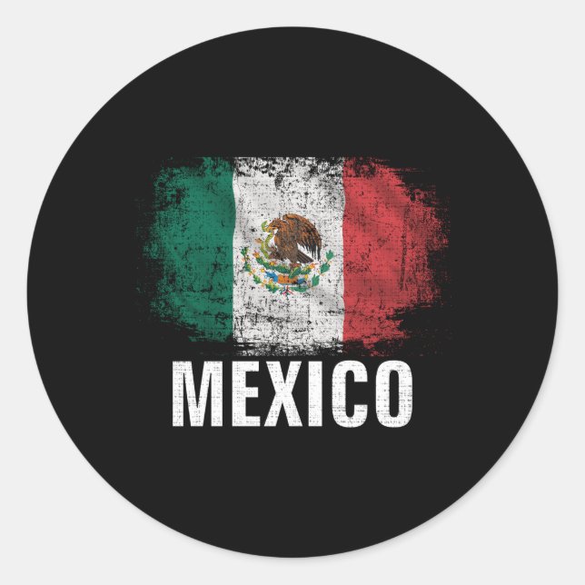Adesivo Bandeira Do México Para O México (Frente)