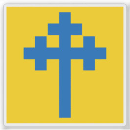 Adesivo Bandeira do município de Köping, Suecia