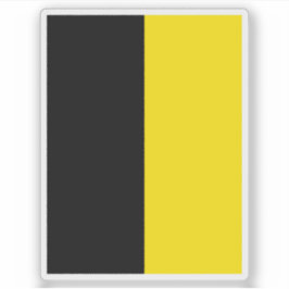 Adesivo Bandeira do município de Mauren, Liechtenstein