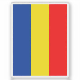 Adesivo Bandeira do município de Ruggell, Liechtenstein