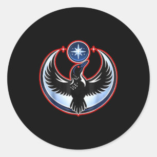 Adesivo bandeira do novo estado rebelde de Minnesota