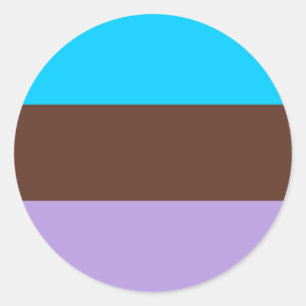 Adesivo Bandeira do Orgulho Androsexual