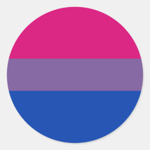 Adesivo Bandeira do Orgulho Bi-Sexual