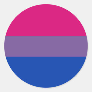 Adesivo Bandeira do Orgulho Bissexual