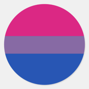 Adesivo Bandeira do Orgulho Bissexual