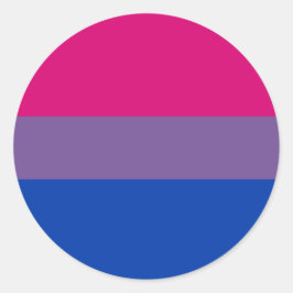 Adesivo Bandeira do Orgulho Bissexual