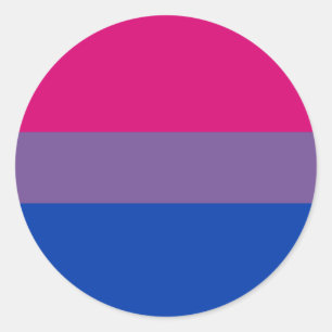 Adesivo Bandeira do Orgulho Bissexual