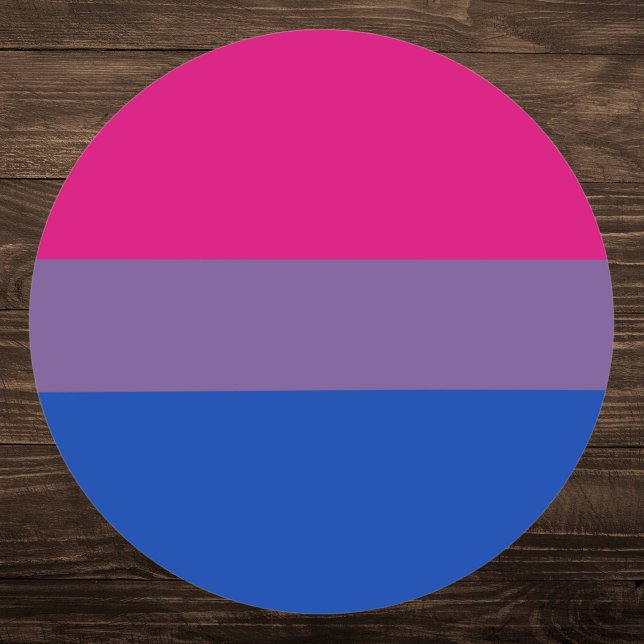 Adesivo Bandeira do Orgulho Bissexual (Criador carregado)