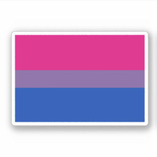 Adesivo Bandeira do Orgulho Bissexual