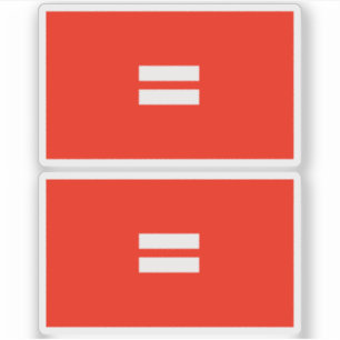 Adesivo Bandeira do Orgulho da Igualdade
