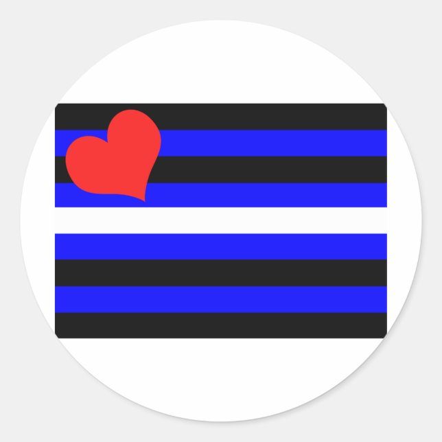 ADESIVO BANDEIRA DO ORGULHO DE COURO (Frente)